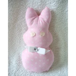 Best Osterhase/Stoffhase in rosa mit Streublümchen genäht von Osterhasen