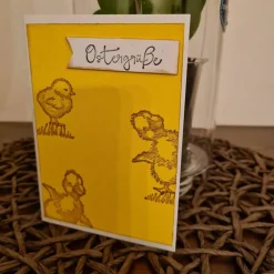 Clearance Osterkarte - Ostergrüße - Kucken - Entchen Osterkarten