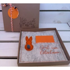 Outlet OSTERKARTE AUS FILZ, Geldgeschenk, Geschenkbox, Gutscheinbox, ... Gutschein, ...OSTERN...OSTERHASE... Osterhasen