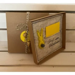 Clearance OSTERKARTE AUS FILZ, Geldgeschenk, Geschenkbox, Gutscheinbox, ... Gutschein, ...OSTERN...OSTERHASE... Osterkarten