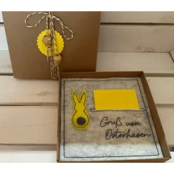 Clearance OSTERKARTE AUS FILZ, Geldgeschenk, Geschenkbox, Gutscheinbox, ... Gutschein, ...OSTERN...OSTERHASE... Osterkarten