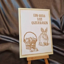 Sale Osterkorb - Osterkarte - Osterhase - Ostereier Osterkarten
