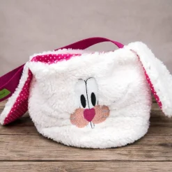 Osterkörbchen|Danis-Zauberstube handmade with Love Osterkorb Hase – Osterkörbchen für Kinder | Osterkörbchen Stoff | Osternest | Geschenk zu Ostern