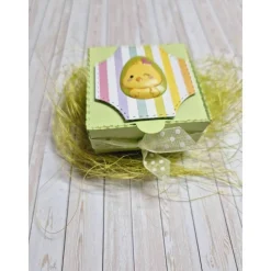 Online Ostern Geschenkbox für Teelicht – Handgemachte Geschenkidee im österlichen Design Geschenkverpackungen