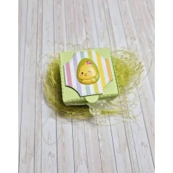 Online Ostern Geschenkbox für Teelicht – Handgemachte Geschenkidee im österlichen Design Geschenkverpackungen