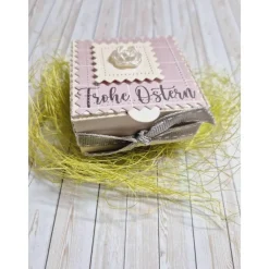 Best Ostern Geschenkbox für Teelicht – Handgemachte Geschenkidee im österlichen Design Geschenkverpackungen