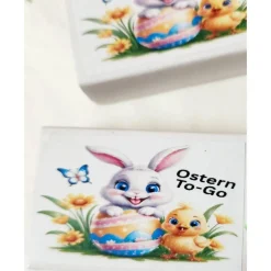 Discount OsternTo-Go in der Schachtel, Hase, Ostern, Frühling, Osterhase, Mitbringsel, Mitgebsel, Geschenk, Ostergeschenk, Kleini Osterkörbchen