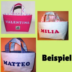 Best Ostertäschchen Hase mit Osterei ~ Osterkörbchen | Kindertasche | Osternest | Geschenkidee Osterkörbchen