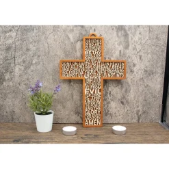 Best Our Father in Heaven - A prayer that everyone knows, and now also available as a decorative cross Dekoration