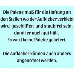 Discount Palettenaufkleber Silberhochzeit ,Willkommenspalette silberne Hochzeit, Willkommensschild, Palettenschrift Hochzeitsdeko