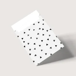 Weihnachtstüten|Artographie Papiertüten Set *Ink Brush* / Flachbeutel in verschiedenen Größen als Geschenkverpackung für jeden Anlass