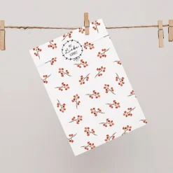Outlet Papiertüten Set *Winter Greenery* / Motiv 2 / Flachbeutel in verschiedenen Größen für Advent und Weihnachten Weihnachtstüten