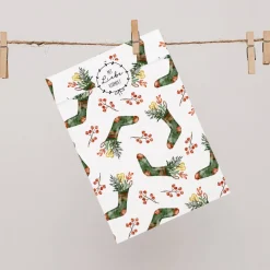 New Papiertüten Set *Winter Greenery* / Motiv 3 / Flachbeutel in verschiedenen Größen für Advent und Weihnachten Weihnachtstüten