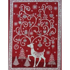 Discount Patchworkstoff Adventskalender Scanti von Makower UK Adventskalender