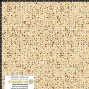 Patchworkstoff Star Springle, roter Quiltstoff mit kleinen Blüten und goldenen Sterne. Weihnachtsstoffe