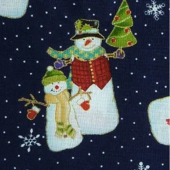 Online Patchworkstoff von Makower UK Novelty Snowmen 1123 Weihnachtsstoffe