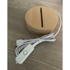 Best Personalisierte LED-Nachtlampe Waldtiere – Nachtlicht fürs Kinderzimmer mit Namen, Perfektes Geschenk zur Geburt, Taufe Dekoration