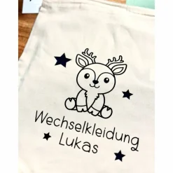 Hot Personalisierte Wechseltasche / Kindergarten Beutel mit Namen | Wechselbeutel | Beutel Kita | Kindergartentasche Kindert Kinder Kindergartentaschen