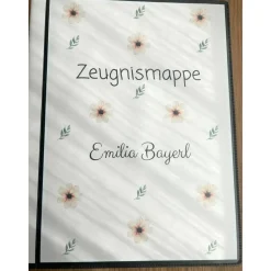 Best Personalisierte Zeugnismappe Hardcover – Geschenk zur Einschulung & sichere Zeugnisaufbewahrung DIN A4 Kinder Einschulung