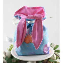 Online Personalisierter Geschenkbeutel für Ostern für Erwachsene „Ei feel good“ - Blau Geschenkverpackungen