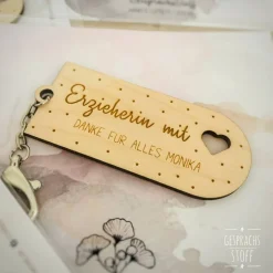 Best Personalisierter Schlüsselanhänger / Abschiedsgeschenk Erzieherin/Erzieher/Kita/Kindergarten / Personalisierte Geschenke Kinder Danksagungskarten