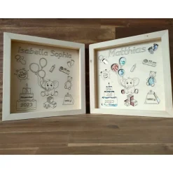 Online Personalisiertes Geburtsgeschenk / Babygeschenk Geschenke