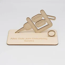 Online Personalisiertes Geldgeschenk Tattoo aus Holz – Gutschein zur Tattoo-Session Geldgeschenke