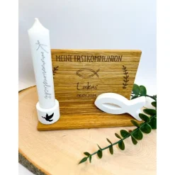 Sale Personalisiertes Geschenk zur Kommunion / Kommunionsgeschenk / Kommunion Deko / Tischdeko zur Kommunion Geschenke