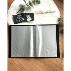 Online Personalisiertes Ultraschallbilder Album – Einsteckalbum zur sicheren Aufbewahrung und Geschenkidee Fotoalbum & Gästebuch