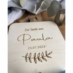 Best Postkarte aus Holz / Grußkarte / Holzkarte / Geldgeschenk / Geschenk zur Kommunion Geldgeschenke