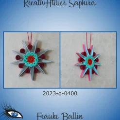 Sale ►2023-q-0400◄ Weihnachtsstern Baumschmuck