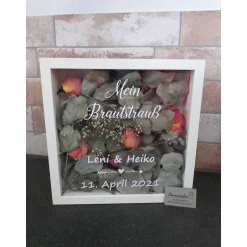 Clearance Rahmen für Brautstrauß / Aufbewahrung Brautstrauß / Geschenk zur Hochzeit Hochzeitsdeko