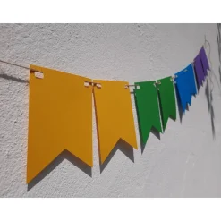 Online Regenbogen Girlande Pride Wimpelkette CSD Rainbow lgbtq+ Hochzeitsgirlanden
