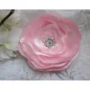 Best Rosa Stoffblume Braut Brosche Klammer mit Strass "Bijou Rose" Hochzeit Accessoire Brautschmuck romantisc Brautschmuck