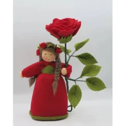 Sommer|Katjas Blumenkinder Rose - Blumenkind - Jahreszeitentisch - Waldorf Art- Art.Nr.SO34