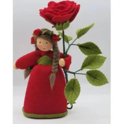 Sommer|Katjas Blumenkinder Rose - Blumenkind - Jahreszeitentisch - Waldorf Art- Art.Nr.SO34