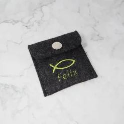 Clearance Rosenkranzdascherl Rosenkranztäschchen mit Namen Geldgeschenke
