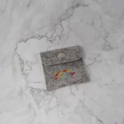 Geldgeschenke|Ommella Rosenkranzdascherl Rosenkranztäschchen aus Wollfilz