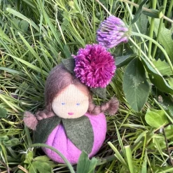 Clearance Rotklee/Wiesenklee Mini - Blumenkind - Jahreszeitentisch - Frühling Sommer