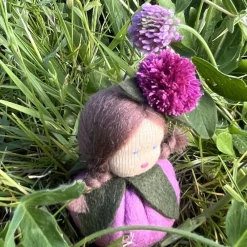 Clearance Rotklee/Wiesenklee Mini - Blumenkind - Jahreszeitentisch - Frühling Sommer