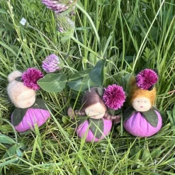 Clearance Rotklee/Wiesenklee Mini - Blumenkind - Jahreszeitentisch - Frühling Sommer