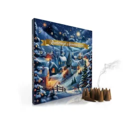 Adventskalender|Atelier IRIS FIALA Räucherkegel Adventskalender,  24 x 2 Kegel, handgefertigt