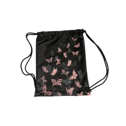 Discount Rucksack Turnbeutel ,, Schmetterlinge 2 "groß Kinder Kinderrucksack