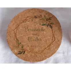 Accessoires|Das Moment Sandzeremonie Glas mit Holzdeckel Hochzeitsbrauch Windlicht Design Bernadette