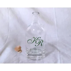 Accessoires|Das Moment Sandzeremonie Glas mit Holzdeckel Hochzeitsbrauch Windlicht Design Calligraphy