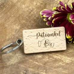 Clearance Schlüsselanhänger für die Patentante oder Patenonkel, Geschenk für den Adventskalender Geschenke
