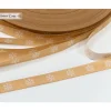 Sale Schneeflocken Webband gold/weiß 9mm Deko- & Webbänder