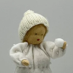 Clearance Schneejungen - Schneeball - Jahreszeitentisch  - Winter - Weihnachtsdeko Winter