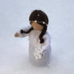 Best Schneemädchen - Schneeflöckchen - Jahreszeitentisch  - Winter - Weihnachtsdeko Winter