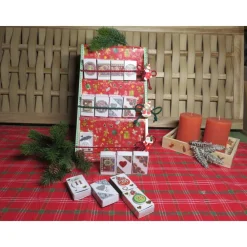 Schöner Adventskalender zum Füllen, aufwändig gestaltet Adventskalender